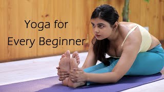 Yoga Asanas for Every Beginner  Strengthening amp Flexibility [upl. by Eilah]