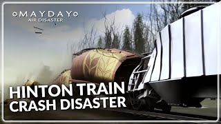 Hinton Train Collision  Mayday Air Disaster [upl. by Ethelbert]