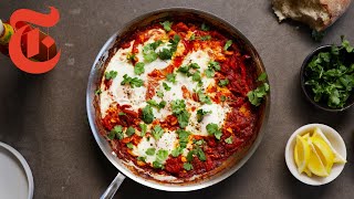 Shakshuka With Feta  NYT Cooking [upl. by Small99]