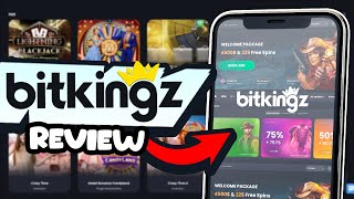 BitKingz Casino Review  4500  225 Free Spins Offer  Legit or SCAM🔥 [upl. by Siward]