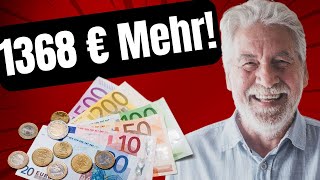 1368 € Mehr für Rente Kranken und Pflegeversicherung Das musst du wissen [upl. by Eiznekcam]