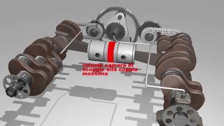 motore endotemico a rapporto di compressione variabile [upl. by Rainer]