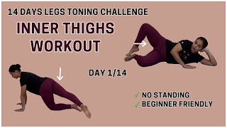 Day 114 Toned Legs Challenge  Inner Thigh Workout on Mat  15 Min 20 Exercises 💪🔥 [upl. by Erbua]