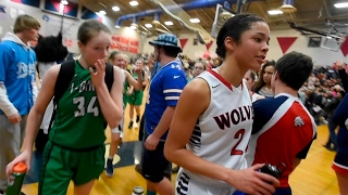 Black Hills vs Tumwater Girls Basketball [upl. by Ainattirb]