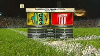 Fútbol en vivo Aldosivi  Estudiantes Fecha 4 Primera División 2016 [upl. by Mungovan]