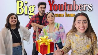 Big Youtubers Came Home  Jyotika and Rajat Littleglove GarimasGoodlife [upl. by Johathan]