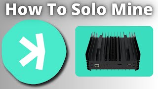 Kaspa Mining How To Solo Mine To Your Node  My KS0 Pro Progress [upl. by Joy]