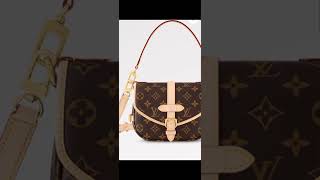 New Louis Vuitton Saumur BB Handbag shorts lv luxury newrelease [upl. by Yllor]