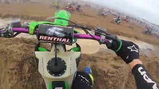 Weston beach race 2024 carnage part13 [upl. by Yattirb152]