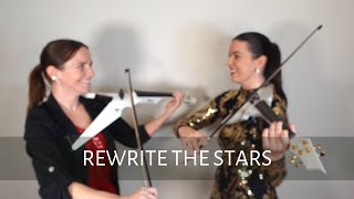 Rewrite The Stars  The Greatest Showman  Barbara Krajewska amp Misha Violin [upl. by Atiuqehc716]