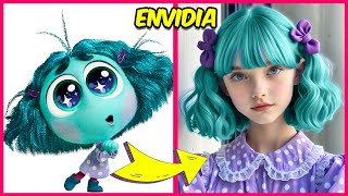 INTENSAMENTE 2 en LA VIDA REAL  😀¡ADIVINA QUIÉN BAILA🎶INSIDE OUT 2 edición🥰Alegría💛Ansiedad😱Furia😡 [upl. by Akli]