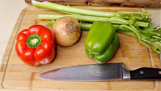 Chopping Sounds ASMR  Cutting Vegetables  Knife Sounds SATISFYING [upl. by Thorbert]