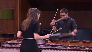 Balkan Percussion Duo  Tango n 1 deciso from Tango Suite by Astor Piazzolla [upl. by Zippel934]