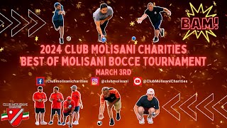 Courts 3amp4 Championship Sunday  2024 CMC Best of Molisani Bocce Tournament [upl. by Derfiniw]