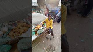 Hardworking uncle selling kachori 🙏 shorts shortvideo trending [upl. by Nhor]