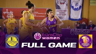 Esperides Kallitheas v Elitzur Holon  Full Basketball Game  EuroCup Women 202223 [upl. by Miksen]