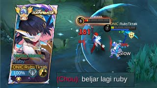 Ketika Title Global Ruby Di Pertanyakan Kalah Mekanik Sama Chou [upl. by Torbert529]