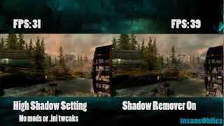 Skyrim Mods  Shadow Remover [upl. by Moriyama529]