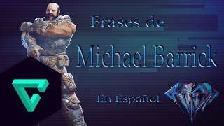 Michael Barrick Frases  Gears of War 3 [upl. by Rostand142]