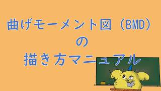 材料力学の曲げモーメント図（BMD）書き方マニュアル【超初心者向け】 [upl. by Selfridge]