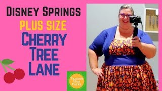 Disney Springs  Plus Size Shopping  Cherry Tree Lane Dress Shop  2018 [upl. by Anisor742]