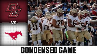 Boston College vs SMU Condensed Game  2024 ACC Football [upl. by Nabroc]