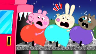 Brewing Cute Baby amp Cute Pregnant  Baby Factory  Peppa Pig Funny Animation [upl. by Colver]