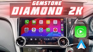 Diamond 2k android player  mega audio  gemstone  best car stereo system in india under ₹15000 [upl. by Ilocin]