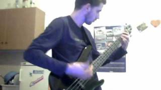 Eloy  Poseidons creation Bass cover [upl. by Bozuwa]