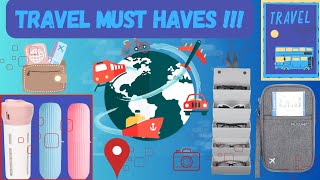 TRAVEL MUST HAVES UNDER Rs 499  Travel Essentials for Men and Women  Amazon Haul [upl. by Carin583]