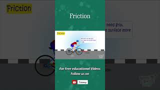 Friction  Force of Friction  Friction and Grip  Concept and Examples of Friction Science shorts [upl. by Merriman]