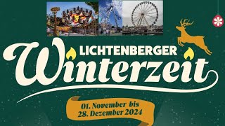 Berliner Winterzeit 2024 Beschickung aller Hauptattraktionen [upl. by Bocock]