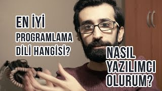 En iyi programlama dili hangisi Nasıl yazılımcı  programcı olurum [upl. by Nalyk259]