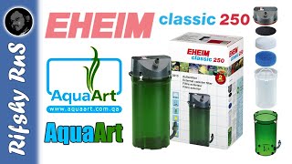 How to Setup amp Install Eheim Classic 250 Canister Filter  How To Prime [upl. by Boru]