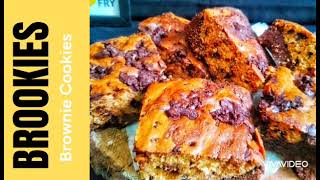 BROOKIES Recipe  Brownies  Cookies  Easy and Perfect Recipe Cakeartbyrida [upl. by Hernando]