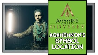 Assassins Creed Odyssey Agamemnons Symbol Location Fate of Atlantis DLC [upl. by Edmea]