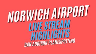 Norwich Airport Highlights 251024 2160p 60fps By Dan Addison Planespotting [upl. by Mcgruter91]