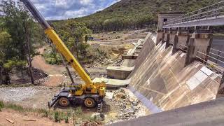 Winburndale Dam Wall Build [upl. by Nalyak]