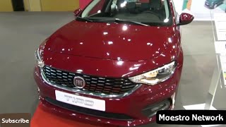 New 2018 Fiat Tipo Interior and Exterior Walkaround at Salon Automobile Lyon 2017 [upl. by Ahseyk]