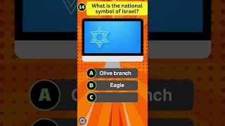 Discover Israels National Symbol 🇮🇱✨ worldquiz [upl. by Ivonne]