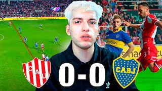 DAVOO XENEIZE REACCIONA A UNION 0 BOCA 0 2023  LIGA ARGENTINA [upl. by Dahsra213]