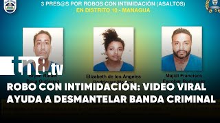 Policía Nacional desarticula banda peligrosa de robos en Motastepe [upl. by Eul666]