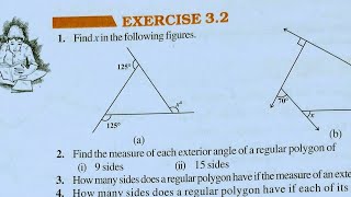 Class 8th maths l Exercise 32 l Chapter 3 l NCERT l Solution l understanding Quadrilateral [upl. by Attlee]