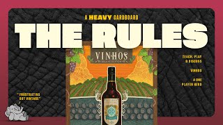 Vinhos Deluxe Edition  Solo  The Rules only [upl. by Cohlier]