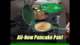 Flip Jack™ Pan  Official As Seen On TV Pancake Pan Commercial [upl. by Imnubulo]