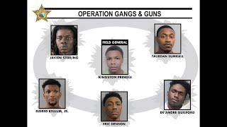 News conference Operation Gangs amp Guns October 20 2023 [upl. by Schroth]