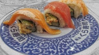 SUSHI NA ESTEIRA  Japão Nosso De Cada Dia [upl. by Oemor]