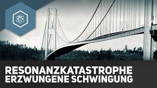 Erzwungene Schwingung  Resonanzkatastrophe [upl. by Ria]