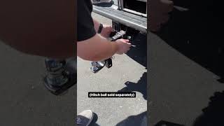 The HaulMaster 8in1 Adjustable Ball Mount Hitch  Harbor Freight shorts [upl. by Princess]