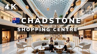 🛍️ Chadstone ASMR Binaural Walk at 🎄Christmas 🇦🇺 Melbourne 4K Walk Australias Largest Mall [upl. by Annitsirhc894]